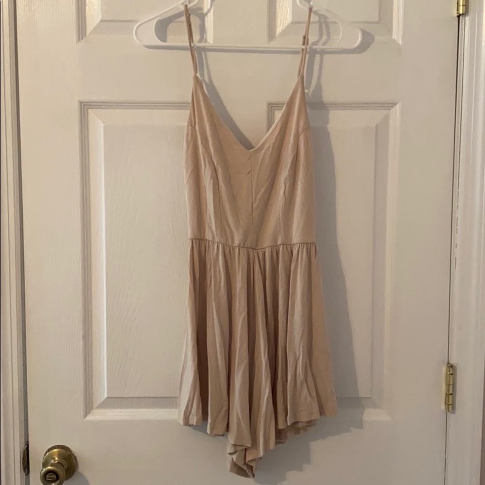 Nude/tan romper